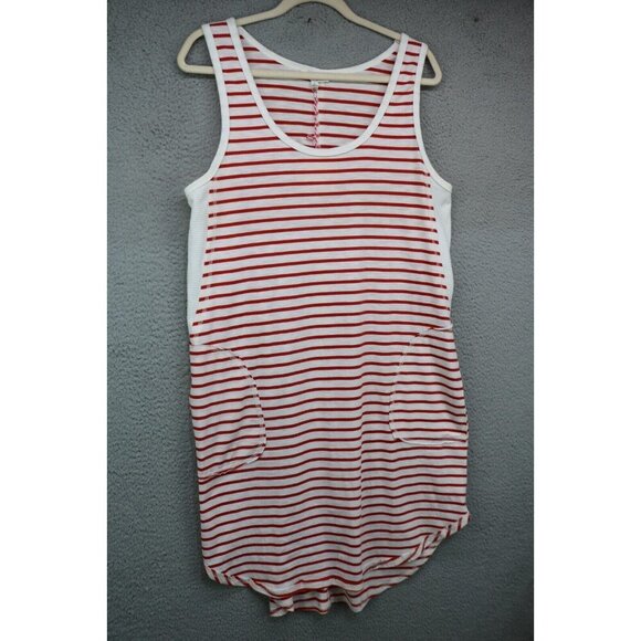 Umgee Sleeveless Cotton Dress-Size Large-Pockets-New with Tags-Beachy - Picture 1 of 12